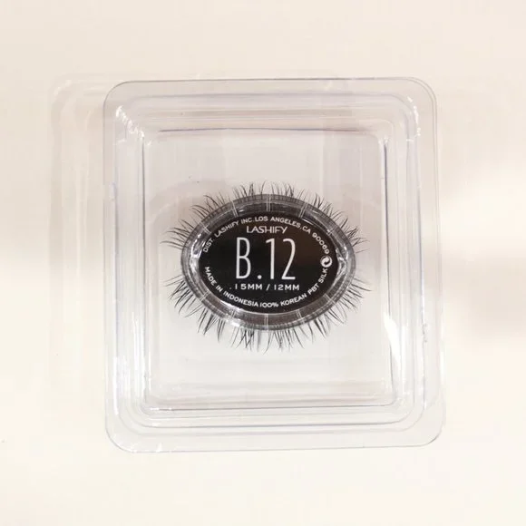 Official Lashify Black B12 Gossamer NEW Lashes Makeup Long Extensions Clusters - Picture 2 of 2
